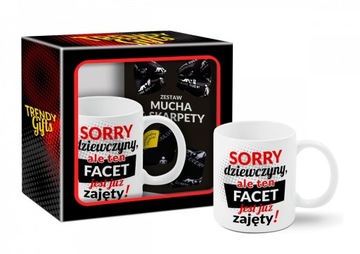 KUBEK + SKARPETKI + MUCHA TEN FACET JEST ZAJĘTY