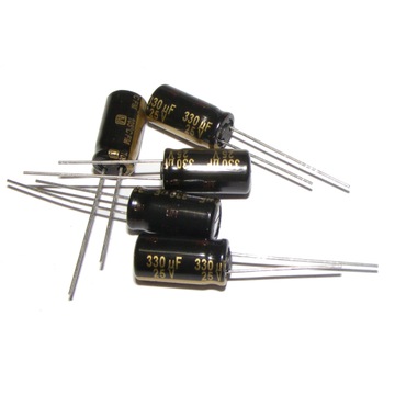 Kondensator elektrolityczny 330uF 25V LOW ESR x5