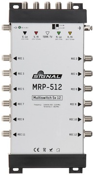 Мультисвитч сигнальный MRP-512 5 входов/12 выходов