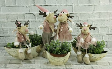 Карлик стоящий мятно-розовый H65 DEcodomi