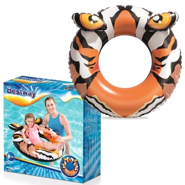 KOŁO 36122 FOTEL DMUCHANE kółko 91 CM duże BESTWAY