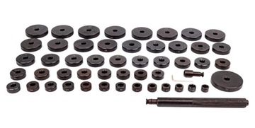 ПЕРЕХОДНИКИ ВТУЛКИ ПОДШИПНИКА СЪЕМНИК ПРЕСС 18-74ММ 52 шт.