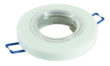 Oprawa halogenowa GU10 MR16 SZKLANA okrągła