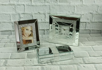 Зеркальная стеклянная шкатулка ПОДАРОК ​​DEcodomi