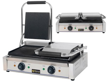 GRILL KONTAKTOWY PODWÓJNY*OPIEKACZ DO BUŁEK *KEBAB