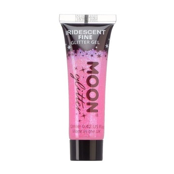 Iridescent Fine Glitter Gel MOONGLOW Różowy