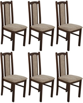 6 x Krzesło B-7 Krzesła do salonu drewno BUKOWE