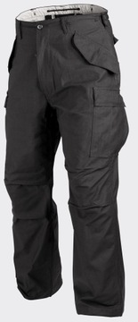 SPODNIE bojówki M65 CZARNE taktyczne HELIKON r. S