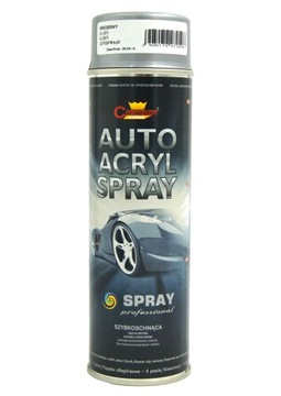 AUTO ACRYL SPRAY 500ML DO FELG SREBRNY AKRYL