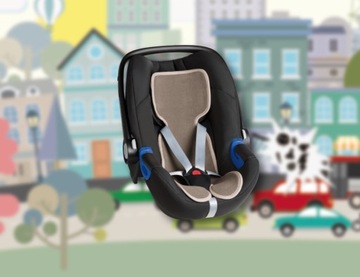 ПРОТИВОПЯТНОСТНАЯ ВСТАВКА ДЛЯ СИДЕНЬЯ AIRCUDDLE 0–13 кг