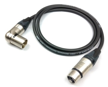 KLOTZ MY206 kabel mikrofon XLR KĄTOWY NEUTRIK 8m