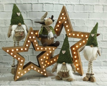 Декоративная фигурка ребенка на санках H20