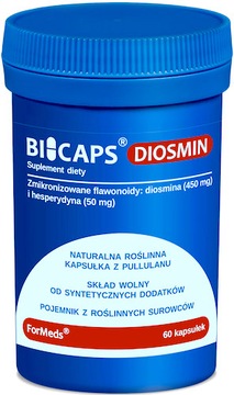 FORMEDS BICAPS DIOSMIN 450MG +HESPERYDYNA 60K VEGE