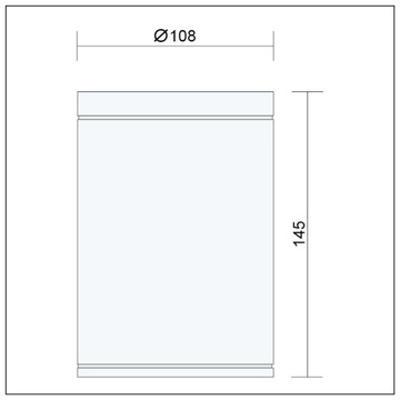 СВЕТОДИОДНЫЙ ПОТОЛОЧНЫЙ СВЕТИЛЬНИК НА ПОВЕРХНОСТИ С БОЛЬШОЙ ТРУБКОЙ E27 IP44