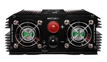PRZETWORNICA 24V 230V SAMOCHODOWA NAPIĘCIA 2000W