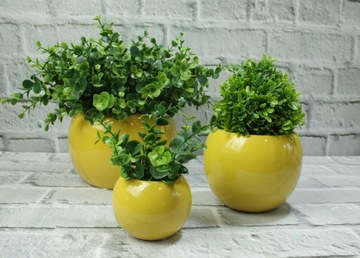 Крышка для цветочного горшка, зеленая керамика Пасха H12.5