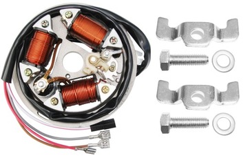 SIMSON STATOR ISKROWNIK 6V PLATYNKI PRZERYWACZ