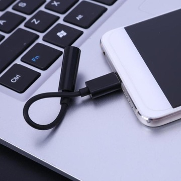 ADAPTER USB-C USB3.1 DO GNIAZDA MINI JACK 3,5mm