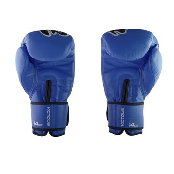 BELTOR VICTOUS RĘKAWICE BOKSERSKIE TRENINGOWE NIEBIESKIE 16OZ