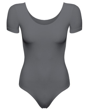 БОДИ ЖЕНСКИЙ ГИМНАСТИЧЕСКИЙ ГРАФИТ X3 GGF L