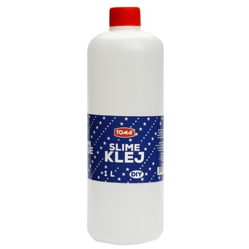 Klej uniwersalny w płynie SLIME GLUE do glutów przeźroczysty Toma PVA 1L
