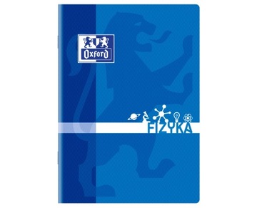ZESZYT DO FIZYKI OXFORD A5 60k KRATKA MARGINES