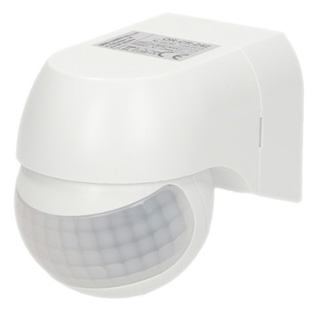 CZUJNIK RUCHU 180st 800W IP44 ZASIĘG 15m 230V LED