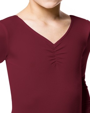 БАЛЕТНОЕ БОДИ С ДЛИННЫМИ РУКАВАМИ X1 HBO 110/116