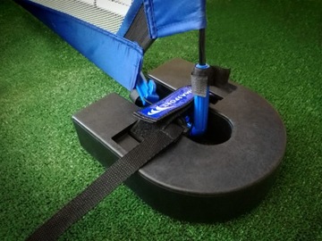 Obciążniki do bramki kotwa hala sztuczna trawa