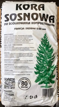 КОРА ПОЛЬСКОЙ СОСНЫ KORTRANS САМАЯ ТОЛСТАЯ 80л