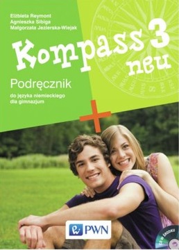 KOMPASS NEU 3 PODRĘCZNIK J. NIEMIECKI PWN + CD