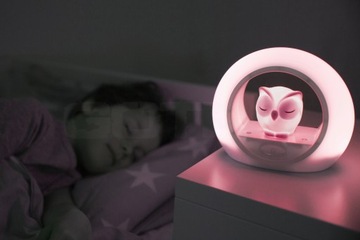 Lampka nocna dla dzieci ZAZU SOWA czujnik dźwięku