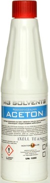 ACETON TECHNICZNY 0,5 L CZYSTY - WYSOKA JAKOŚĆ 450