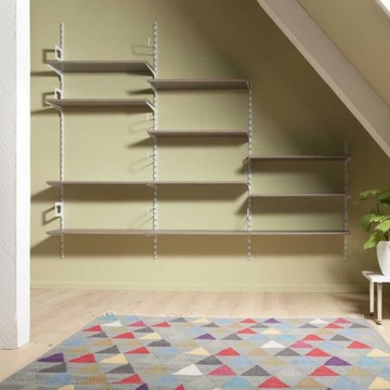 ПОДДЕРЖКА ПОЛОК ДЛЯ СТЕЛЛАЖОВ SILVER ANGLE23