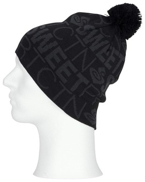 SWEET PROTECTION czapka beanie czarna pompon