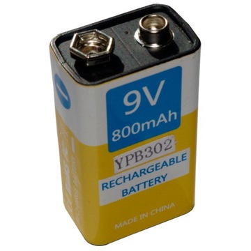 Аккумуляторная батарея 9 В micro USB 800 мАч 1604E CE