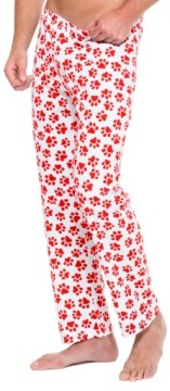 БРЮКИ ИЗ ХЛОПКОВОЙ ПИЖАМЫ XL