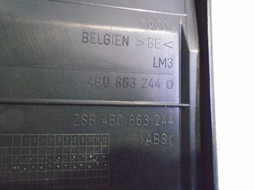 ЦЕНТРАЛЬНЫЙ ТУННЕЛЬ AUDI A6 C5 4B0863244O