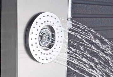 Светодиодная душевая панель водопадный душ