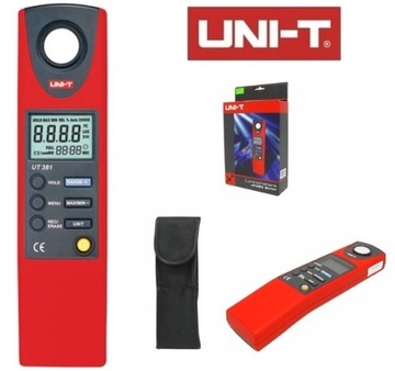 UT381 UNI-T ИЗМЕРИТЕЛЬ ИНТЕНСИВНОСТИ СВЕТА ЛЮКСОМЕТР