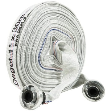 ПОЖАРНЫЙ ШЛАНГ С ПОЛОТНИЦЕЙ ДЛЯ ГРЯЗНОЙ ВОДЫ Септики НАСОСЫ 1 ДЮЙМ, 30 М С СОЕДИНИТЕЛЯМИ