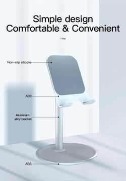 РЕГУЛИРУЕМАЯ ПОДСТАВКА ДЛЯ ПЛАНШЕТА ТЕЛЕФОНА + БЕСПЛАТНО