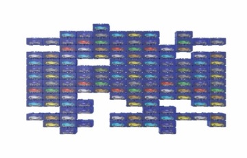 Hot Wheels: Кейс на 8 машинок