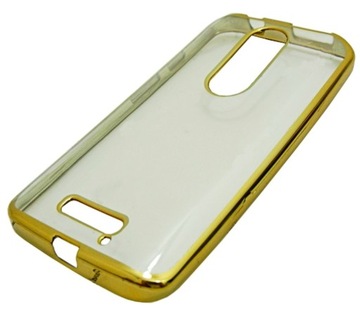 ETUI GLOSSY TPU do Moto X Force XT1580 złoty