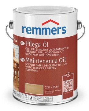 OLEJ DO TARASU Remmers Pflege Ol teak 2,5 L