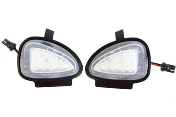 OSVĚTLENÍ LED ZRCÁTKO DO VW GOLF VI 6 TOURAN