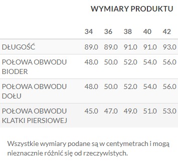 K6628 TOP SECRET ZIELONA PROSTA TUNIKA SUKIENKA 34