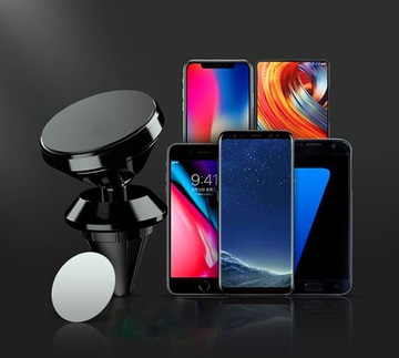 UCHWYT DO AUTA MAGNETYCZNY KRATKĘ HOLDER ALUMINIUM