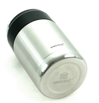 Kinghoff обеденный термос 0,65 л серебро