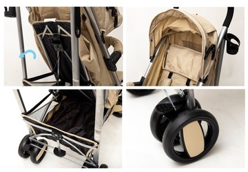 Коляска-зонтик Bauerkraft с чехлом.